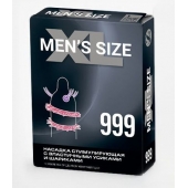 Стимулирующая насадка на пенис MEN SIZE 999 - Sitabella - в Подольске купить с доставкой