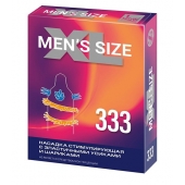 Стимулирующая насадка на пенис MEN SIZE 333 - Sitabella - в Подольске купить с доставкой