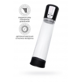 Прозрачная автоматическая помпа для пениса Sigurd - Sexus - в Подольске купить с доставкой