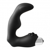 Черный вибромассажер простаты FantASStic Vibrating Prostate Massager - 11,3 см. - Dream Toys - в Подольске купить с доставкой