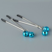 Зажимы на соски с колокольчиками на конце - Sitabella - купить с доставкой в Подольске