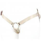 Телесный поясной фаллоимитатор - 22 см. - LOVETOY (А-Полимер) - купить с доставкой в Подольске