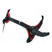 Пояс унисекс UNISEX Style с 2 насадками - LOVETOY (А-Полимер) - купить с доставкой в Подольске