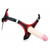 Пояс унисекс UNISEX Style с 2 насадками - LOVETOY (А-Полимер) - купить с доставкой в Подольске