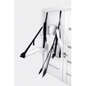 Черные секс-качели на дверь Anonymo №0505 - ToyFa - купить с доставкой в Подольске