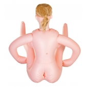 Надувная секс-кукла с реалистичной головой и поднятыми ножками - ToyFa - в Подольске купить с доставкой