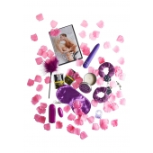 Эротический набор FANTASTIC PURPLE SEX TOY KIT - Toy Joy - купить с доставкой в Подольске