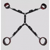 Изысканный набор фиксаций на кровати Reversible Under Mattress Restraint Set - Fifty Shades of Grey - купить с доставкой в Подольске