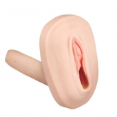 Мастурбатор-вагина с вибрацией и выносным пультом управления REALSTUFF SMOOTH   BALD - Dream Toys - в Подольске купить с доставкой