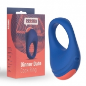 Синее эрекционное кольцо RRRING Dinner Date Cock Ring - FeelzToys - в Подольске купить с доставкой