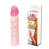 Удлиняющая насадка на пенис Deep Love - 21,5 см. - Baile - в Подольске купить с доставкой