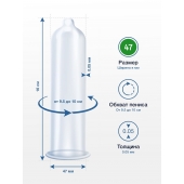 Презервативы MY.SIZE размер 47 - 10 шт. - My.Size - купить с доставкой в Подольске