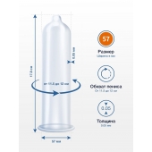 Презервативы MY.SIZE размер 57 - 3 шт. - My.Size - купить с доставкой в Подольске