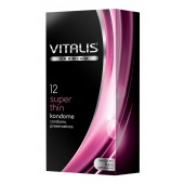 Ультратонкие презервативы VITALIS PREMIUM super thin - 12 шт. - Vitalis - купить с доставкой в Подольске