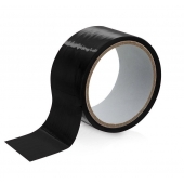 Черный скотч для фиксации - 15 м. - Fetish Tentation - купить с доставкой в Подольске