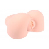 Вибрирующий мастурбатор-полуторс Olivia Say: вагина и анус - KOKOS - в Подольске купить с доставкой