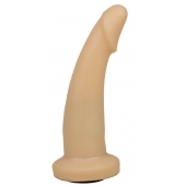Телесная гладкая насадка Harness - 14,7 см. - LOVETOY (А-Полимер) - купить с доставкой в Подольске
