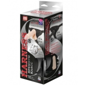 Женский пояс-трусики c 2 насадками и вагинальной пробкой WOMAN LONG - LOVETOY (А-Полимер) - купить с доставкой в Подольске