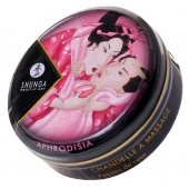 Массажная свеча Rose Petals с ароматом розы - 30 мл. - Shunga - купить с доставкой в Подольске