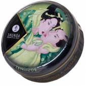Массажная свеча Exotic Green Tea с ароматом зелёного чая - 30 мл. - Shunga - купить с доставкой в Подольске