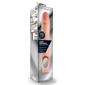 Телесная насадка на пенис 10 Inch Cock Sheath Extender - 25 см. - Blush Novelties - в Подольске купить с доставкой