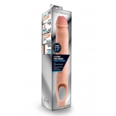 Телесная насадка на пенис 11.5 Inch Cock Sheath Penis Extender - 29,2 см. - Blush Novelties - в Подольске купить с доставкой