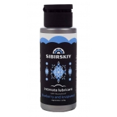 Пролонгирующий интимный лубрикант SIBIRSKIY с ароматом черники и василька - 100 мл. - Sibirskiy - купить с доставкой в Подольске