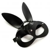 Черная маска  Зайка  с длинными ушками - Crazy Handmade - купить с доставкой в Подольске