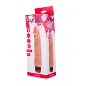 Рельефный вибромассажёр ART-Style №3 - 22,5 см. - Art-Style