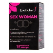 Капсулы для женщин Erotichard sex woman - 20 капсул (0,370 гр.) - Erotic Hard - купить с доставкой в Подольске