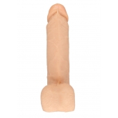 Насадка-фаллос для трусиков с плугом - 19 см. - LOVETOY (А-Полимер) - купить с доставкой в Подольске