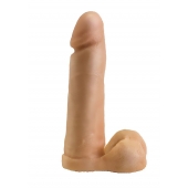 Насадка-фаллос для трусиков с плугом - 19 см. - LOVETOY (А-Полимер) - купить с доставкой в Подольске