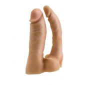 Двойная насадка для страпона Харнесс - 15 см. - LOVETOY (А-Полимер) - купить с доставкой в Подольске