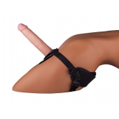 Страпон Харнесс в подарочной упаковке - 21 см. - LOVETOY (А-Полимер) - купить с доставкой в Подольске