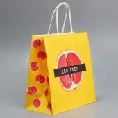 Подарочный крафтовый пакет «Сладость» - 22×22×11см. - Сима-Ленд - купить с доставкой в Подольске