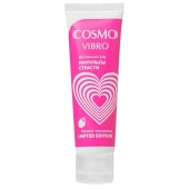 Возбуждающий гель на водно-силиконовой основе Cosmo Vibro с ароматом земляники - 50 гр. - Биоритм - купить с доставкой в Подольске