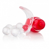 Виброкольцо с язычком и красным виброэлементом Overtime - Screaming O - в Подольске купить с доставкой