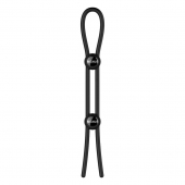 Черное эрекционное лассо Nexus Forge Double - Nexus Range - в Подольске купить с доставкой