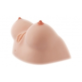 Полуторс Juliana Breast в виде груди с вибровагиной - KOKOS - в Подольске купить с доставкой