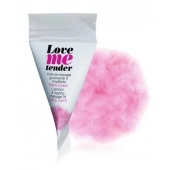 Съедобное согревающее массажное масло Love Me Tender Cotton Candy с ароматом сладкой ваты - 10 мл. - Love to Love - купить с доставкой в Подольске