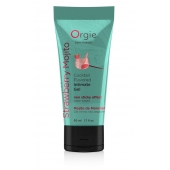 Съедобный интимный гель Orgie Lube Tube Cocktail Strawberry Mojito - 50 мл. - ORGIE - купить с доставкой в Подольске