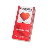 Презервативы Masculan Sensitive plus - 10 шт. - Masculan - купить с доставкой в Подольске