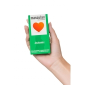 Презервативы анатомической формы Masculan Anatomic - 10 шт. - Masculan - купить с доставкой в Подольске