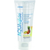 Гель-лубрикант на водной основе AQUAglide с ароматом экзотических фруктов - 100 мл. - Joy Division - купить с доставкой в Подольске