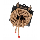 Джутовая веревка для шибари - 5 м. - Pecado - купить с доставкой в Подольске