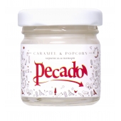 Массажная свеча Caramel   Popcorn - 35 мл. - Pecado - купить с доставкой в Подольске