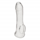 Прозрачная насадка на пенис Transparent Penis Enhancing Sleeve Extension - 15,9 см. - BlueLine - в Подольске купить с доставкой