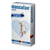 Ультратонкие презервативы Masculan Ultra Fine с обильной смазкой - 10 шт. - Masculan - купить с доставкой в Подольске