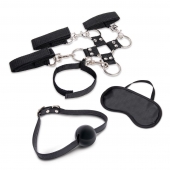 Набор для фиксации из 7 предметов Hogtie   Ball Gag Kit - Lux Fetish - купить с доставкой в Подольске
