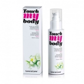 Силиконовый лубрикант 2-в-1 Touch My Body с ароматом моной - 100 мл. - Love to Love - купить с доставкой в Подольске